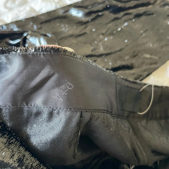 RtA Taja black fuzzy textured pants - Picture 8 of 12